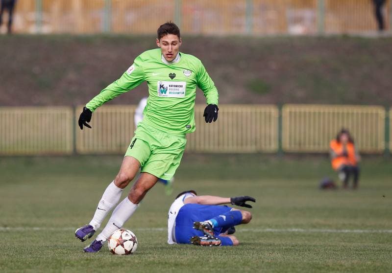 Football. I Liga. Rozwoj Katowice - Wigry Suwalki. 28.11.2015