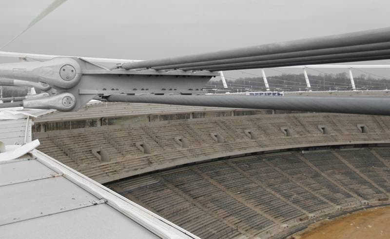 Football. Stadion Slaski. Modernizacja Remont. 07.12.2015