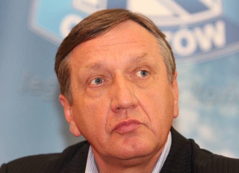 Football. Ruch Chorzow. Press Conference. 21.03.2012