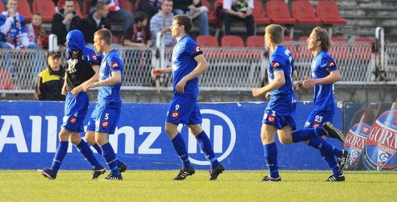 Football. I liga. Gornik Zabrze - MKS Kluczbork. 28.04.2010