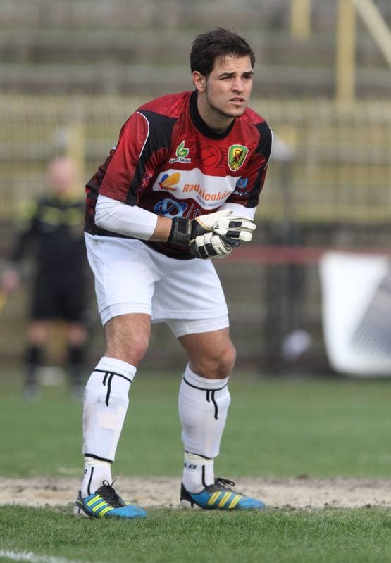 Football. Bytom I liga. Ruch Radzionkow - Arka Gdynia. 07.04.2012