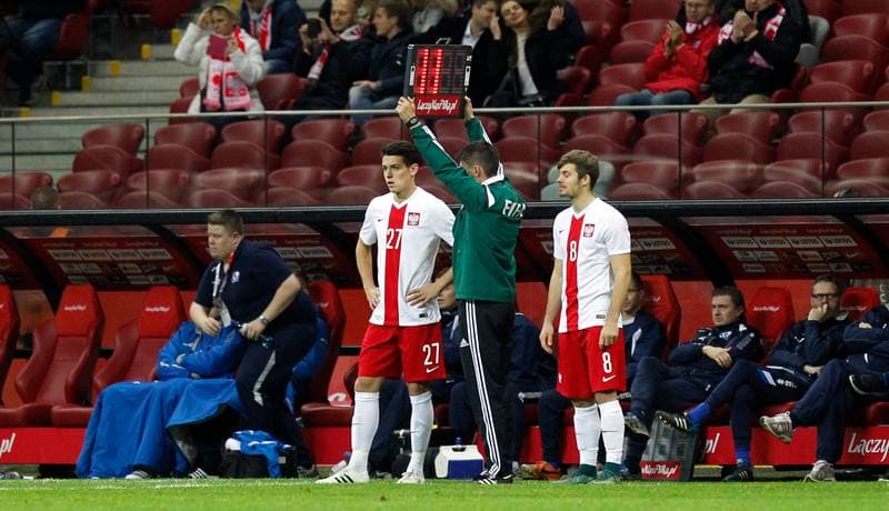 Football. International Friendly. Poland - Iceland. 13.11.2015
