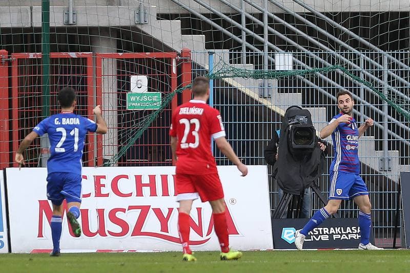 Football. Lotto Ekstraklasa. Piast Gliwice - Miedz Legnica. 17.03.2019