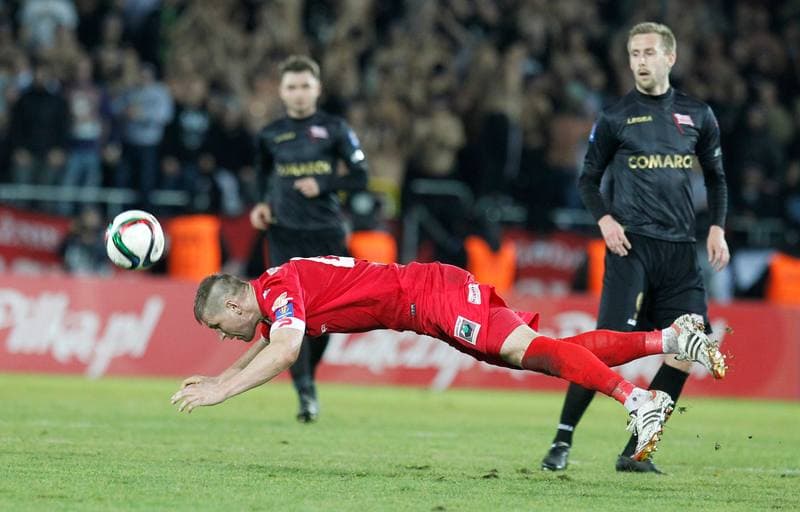 Football. Polish Cup. Cracovia Krakow - Zaglebie Sosnowiec. 19.11.2015