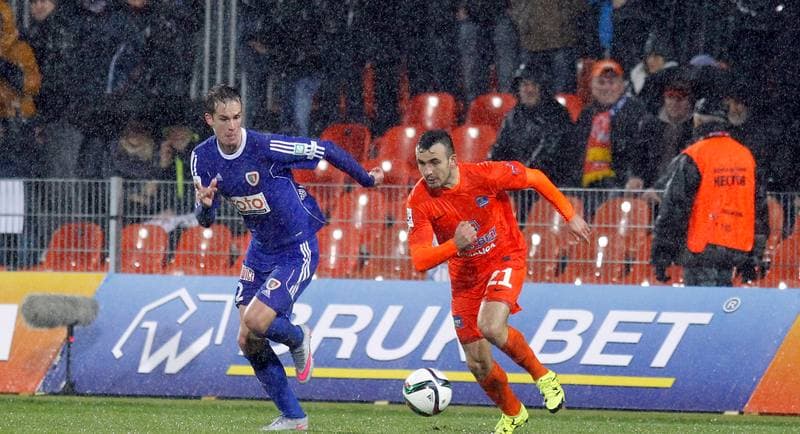 Football. PKO BP Ekstraklasa. Termalica Bruk-Bet Nieciecza - Piast Gliwice. 20.11.2015