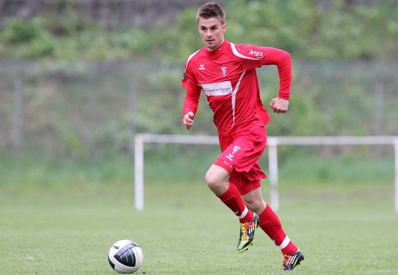 Football. Sparing. Slavia Ruda Slaska - Gornik Zabrze. 12.05.2012