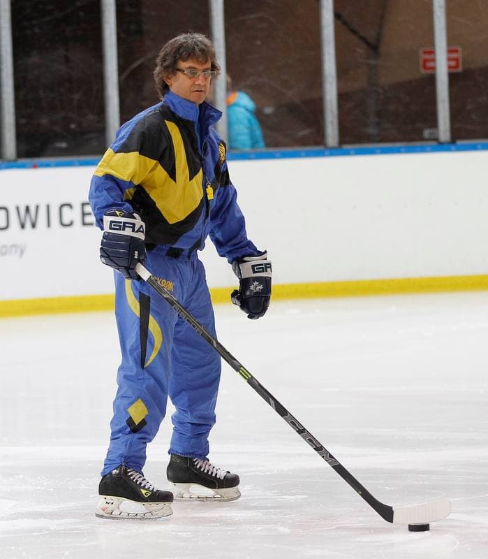 Ice Hockey. Jaroslaw Byrski Camp. Training. 27.11.2015