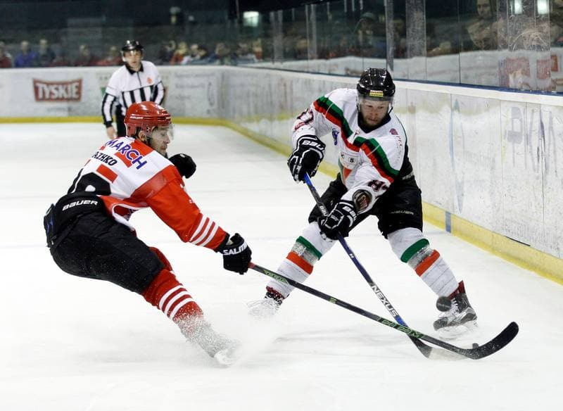 Ice Hockey. Polish Hockey League. GKS Tychy - Comarch Cracovia. 24.03.2016