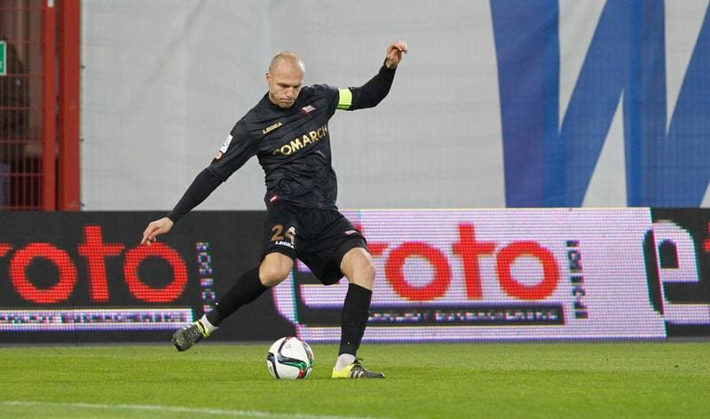 Football. PKO BP Ekstraklasa. Piast Gliwice - Cracovia Krakow. 05.12.2015