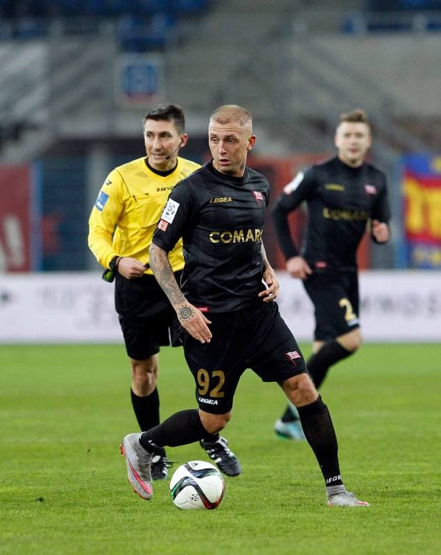 Football. PKO BP Ekstraklasa. Piast Gliwice - Cracovia Krakow. 05.12.2015