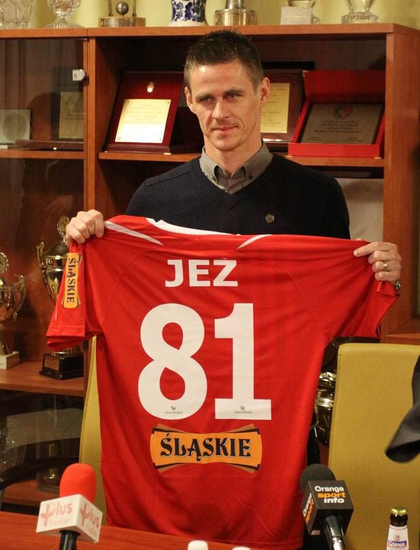 Football. Gornik Zabrze. Press Conference. 23.02.2011