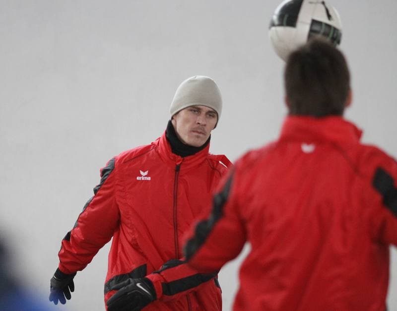 Football. Gornik Zabrze. Training. 12.07.2011