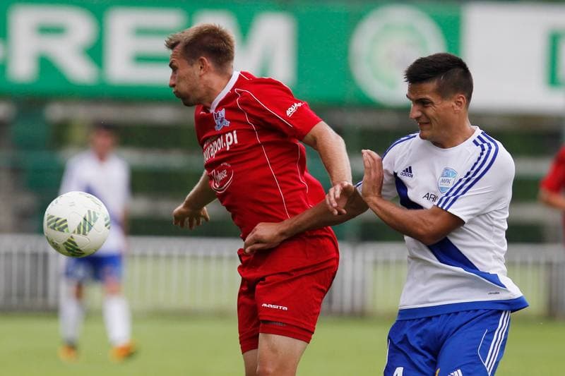 Football. Sparing. Podbeskidzie Bielsko-Biala - MFK Frydek Mistek. 13.07.2016