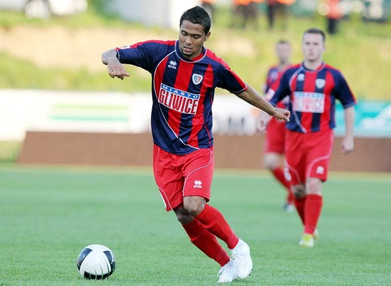 Football. I liga. Podbeskidzie Bielsko-Biala - Piast Gliwice. 11.05.2011