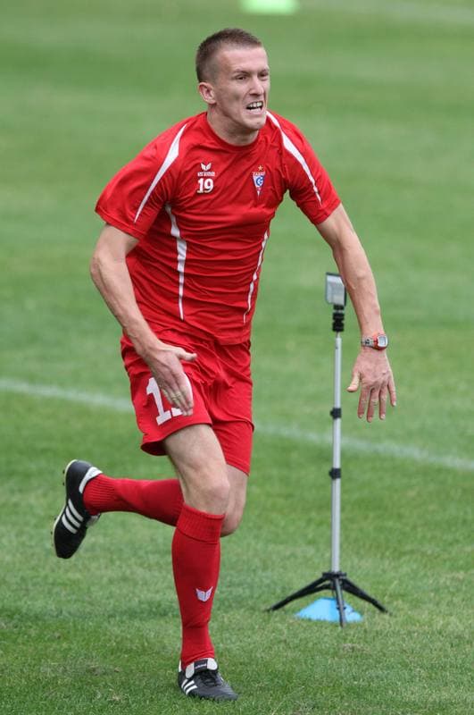 Football. Gornik Zabrze. Training. 12.07.2011
