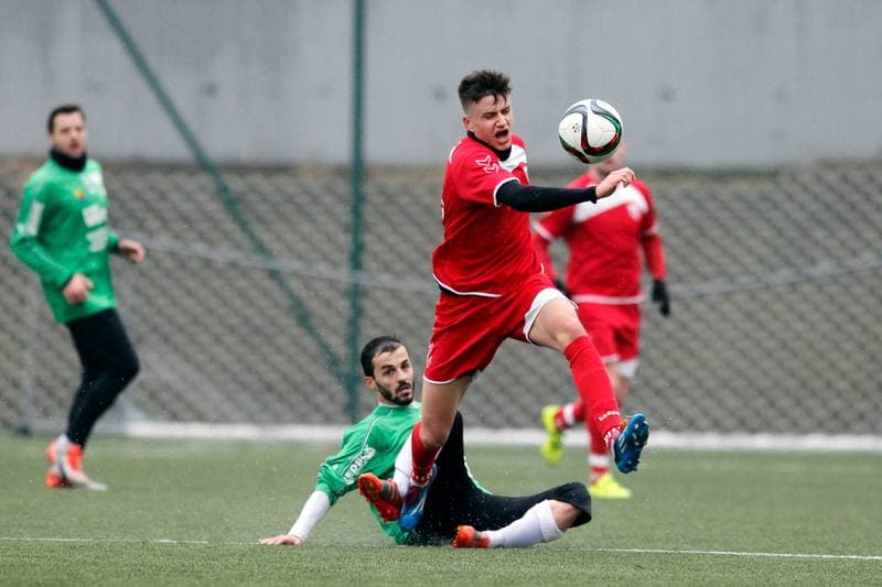 Football. I Liga. Rozwoj Katowice - Polonia Bytom. 13.02.2016