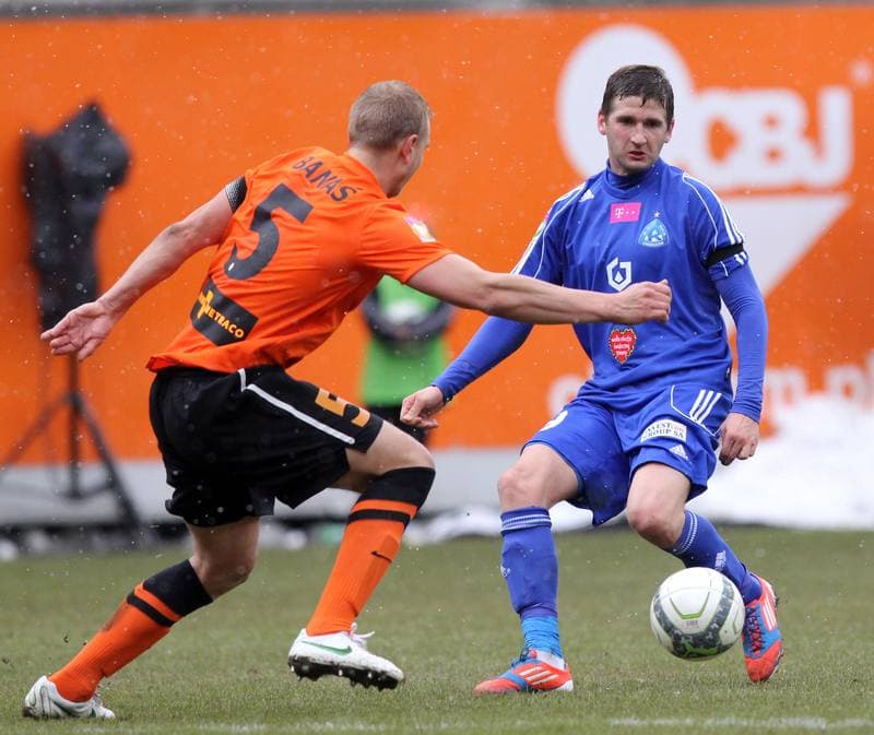 Football. T-mobile Ekstraklasa. Zaglebie Lubin - Ruch Chorzow. 01.04.2013