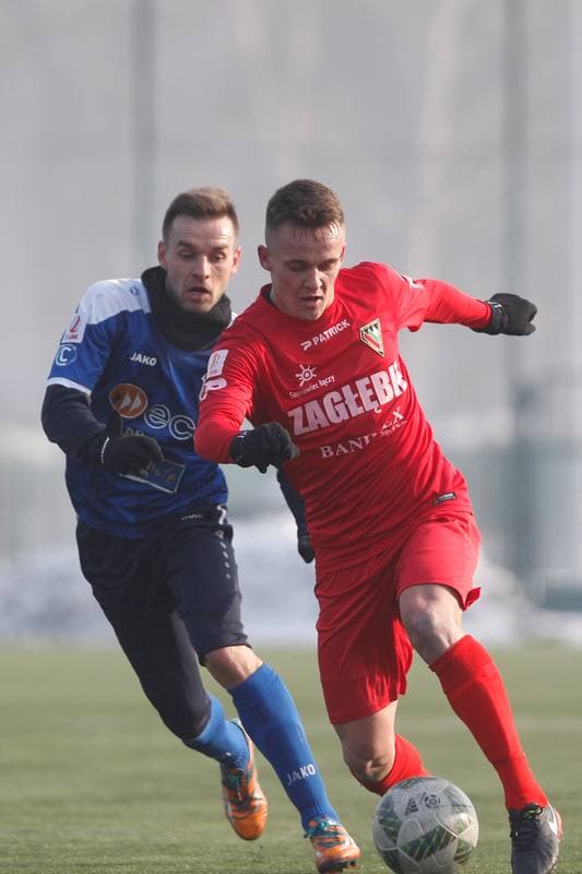 Football. Sparing. Zaglebie Sosnowiec - Odra Opole. 28.01.2017