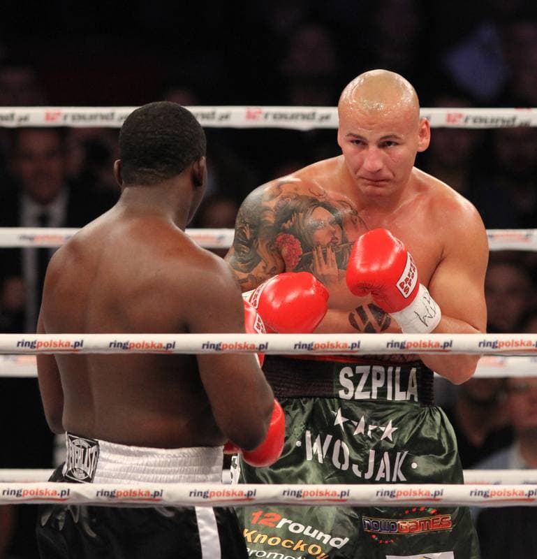 Boxing. Wojak Boxing Night. Damian Jonak - Alex Buema. 15.10.2011