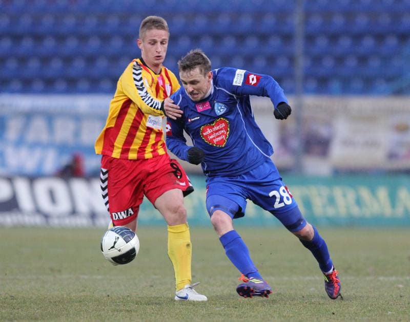 Football. T-Mobile Ekstraklasa. Ruch Chorzow - Korona Kielce. 10.12.2011