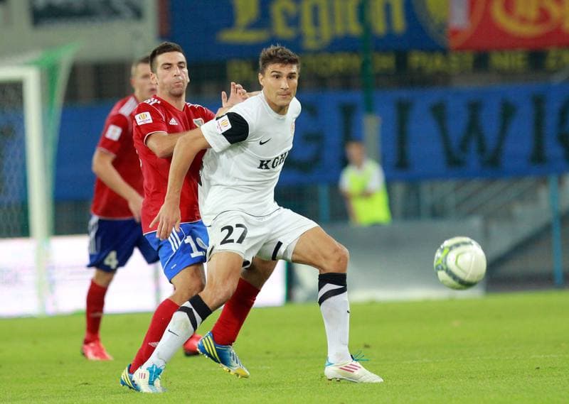 Football. Friendly Match. Piast Gliwice - Zaglebie Lubin. 11.10.2013
