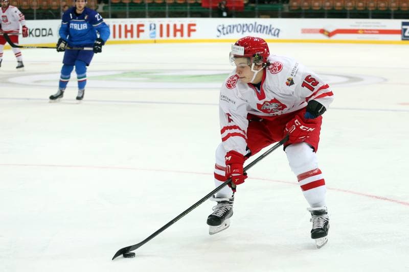 Ice Hockey. World Championship Division 1A. Italy - Poland. 23.04.2016