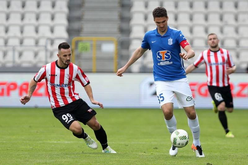 Football. Ekstraklasa. Cracovia Krakow - Lech Poznan. 08.05.2016