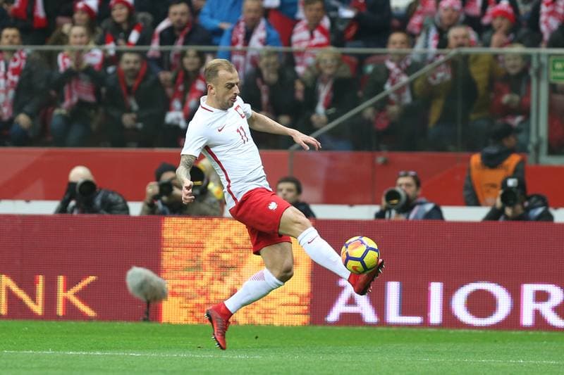 Football. International Friendly. Poland - Uruguay. 10.11.2017
