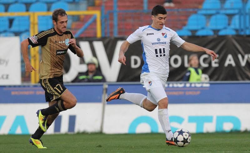 Football. Gambrinus Liga. Banik Ostrava - 1 SC Znojmo. 19.10.2013