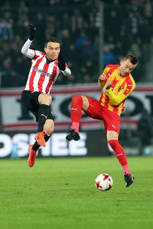Football. Lotto Ekstraklasa. Cracovia Krakow - Korona Kielce. 04.12.2017