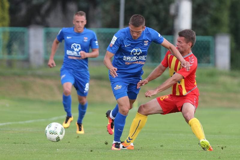 Football. Sparing. Bruk-Bet Termalica Nieciecza - Korona Kielce. 25.06.2016