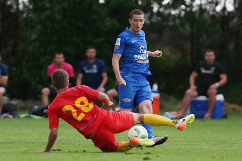 Football. Sparing. Bruk-Bet Termalica Nieciecza - Korona Kielce. 25.06.2016