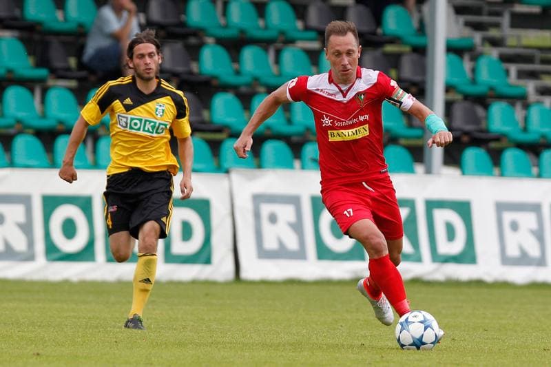Football. Sparing. MFK Karvina - Zaglebie Sosnowiec. 09.07.2016