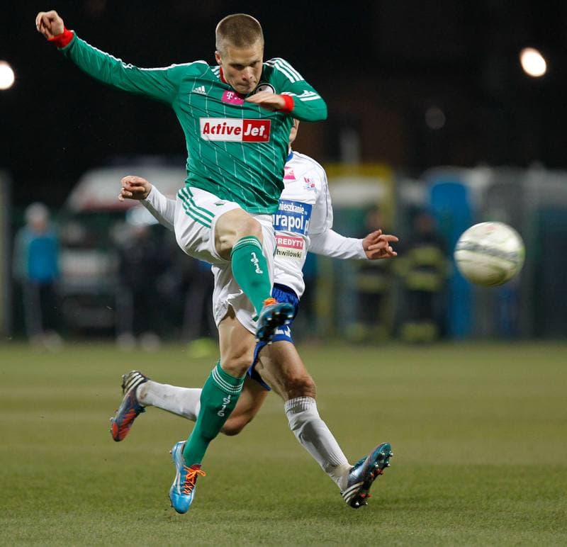 Football. T-Mobile Ekstraklasa. Podbeskidzie Bielsko Biala - Legia Warsaw. 01.12.2013