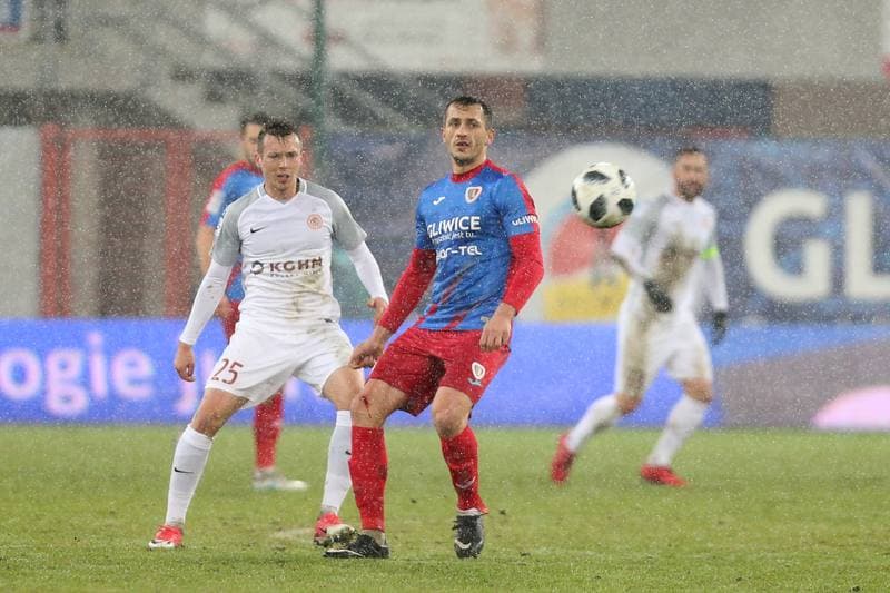 Football. Lotto Ekstraklasa. Piast Gliwice - Zaglebie Lubin. 16.03.2018