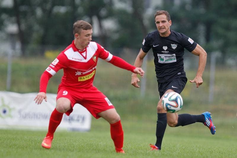 Football. Sparing. Zaglebie Sosnowiec - Rozwoj Katowice. 10.08.2016
