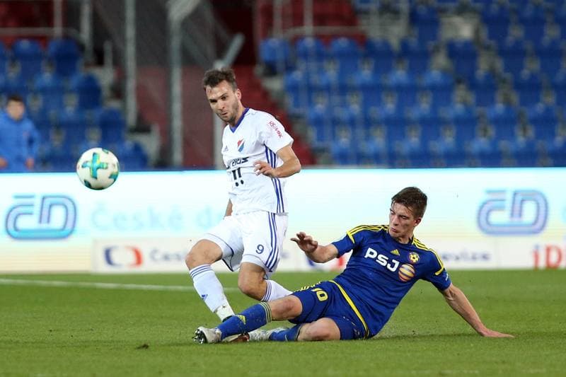 Football. HET Liga. Banik Ostrava - Vysocina Jihlava. 30.03.2018