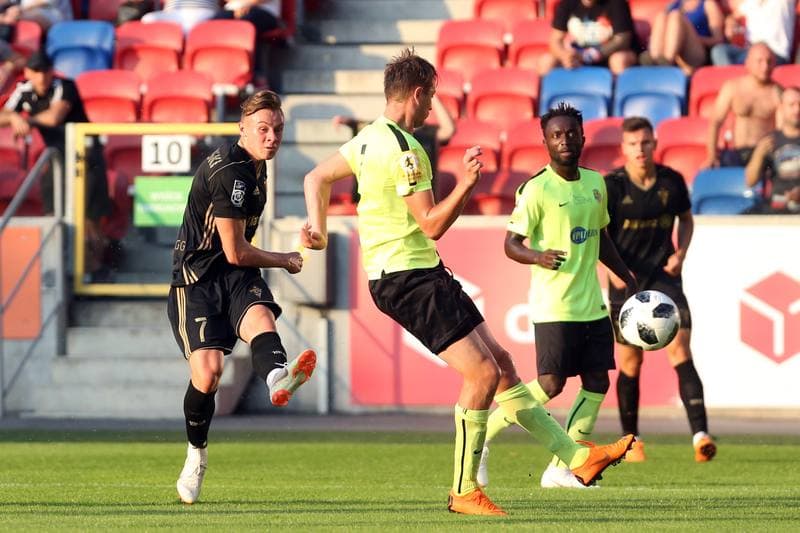 Football. Sparing. Gornik Zabrze - SFC Opava. 05.07.2018