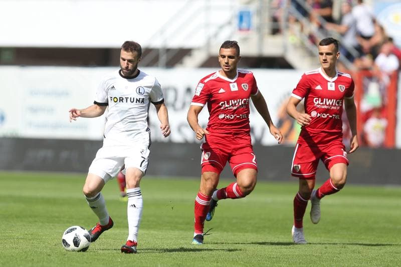 Football. Lotto Ekstraklasa. Piast Gliwice - Legia Warsaw. 12.08.2018