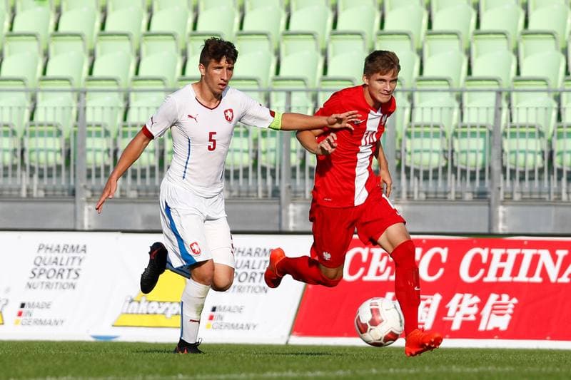 Football. Czech Republic U-16 - Poland U-16. 13.09.2016