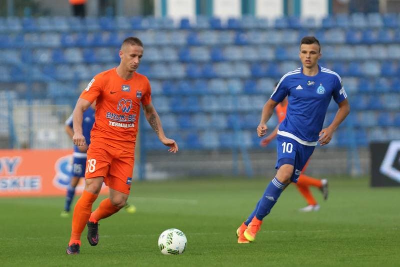 Football. Lotto Ekstraklasa. Ruch Chorzow - Bruk-Bet Termalica Nieciecza. 16.09.2016