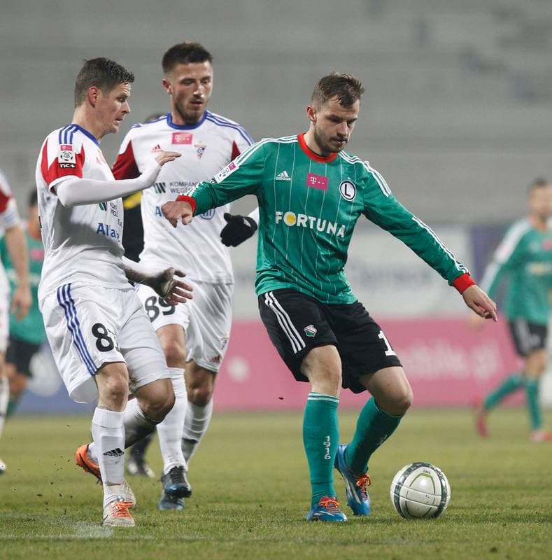 Football. Polish Cup. Gornik Zabrze - Legia Warsaw. 18.12.2013
