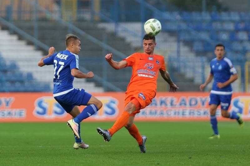 Football. Lotto Ekstraklasa. Ruch Chorzow - Bruk-Bet Termalica Nieciecza. 16.09.2016