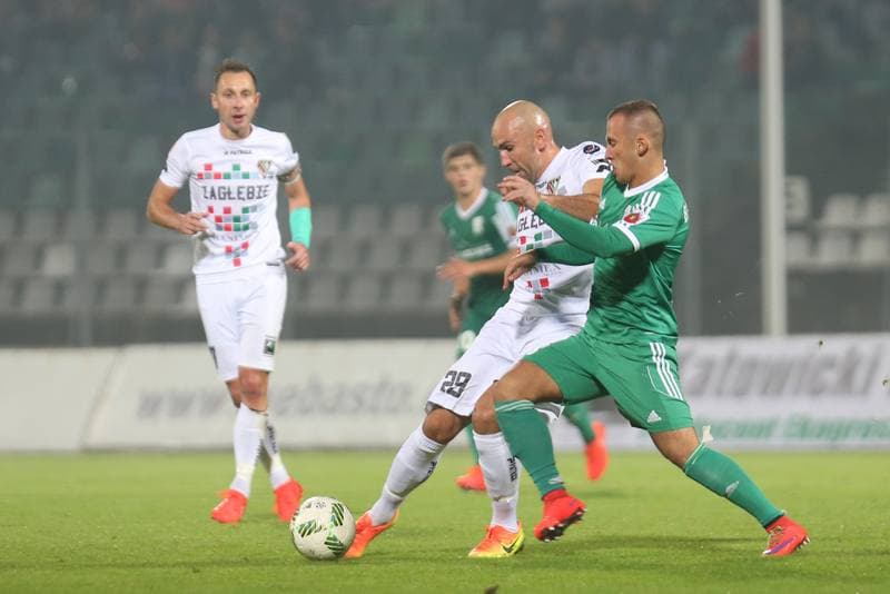 Football. I Liga. Zaglebie Sosnowiec - Olimpia Grudziadz. 24.09.2016