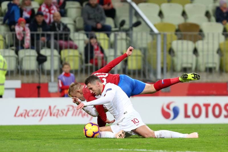 Football. International Friendly. Poland - Czech Republic. 15.11.2018