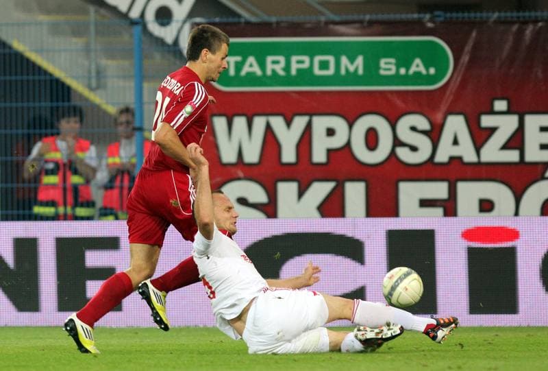 Football. T-Mobile Ekstraklasa. Piast Gliwice - Wisla Krakow. 01.10.2012