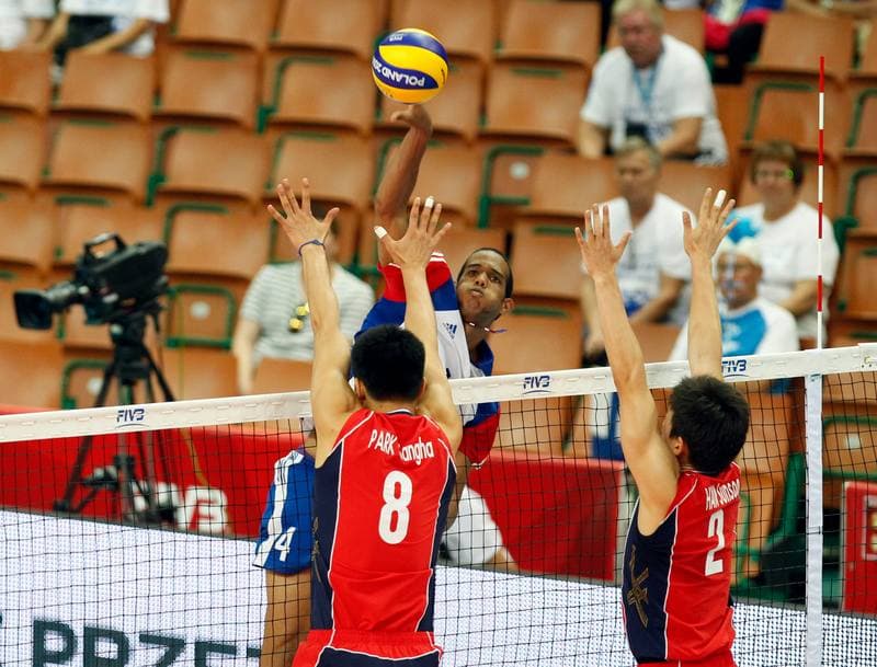 Volleyball. FIVB Men's World Championship. Korea - Cuba. 05.09.2014