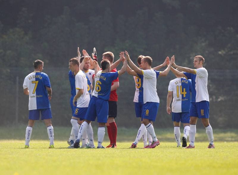 Football. IV Liga. Slavia Ruda Slaska - Gwarek Tarnowskie Gory. 06.09.2014
