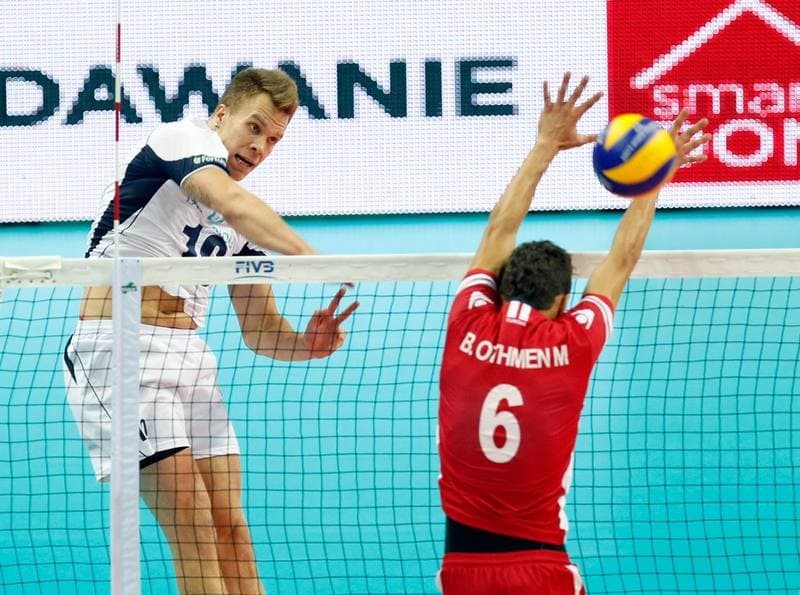 Volleyball. FIVB Men's World Championship. Tunisia - Finland. 07.09.2014