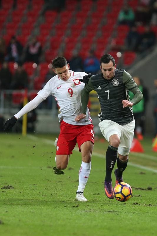 Football. International Friendly. Poland U21 - Germany U21. 15.11.2016